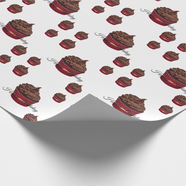 Pappra födelsedag presentpapper (Hörn)