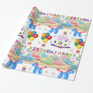 Pappra födelsedag presentpapper