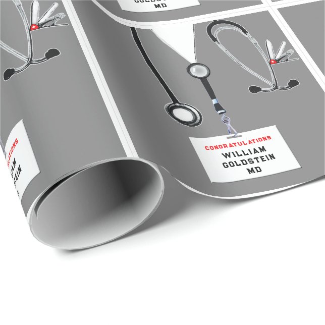 Pappra  för  av legodovisning i Studenten Presentpapper (Rullad Hörn)