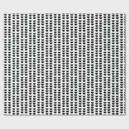 Pappra former för svart och vit Abstrakt Presentpapper