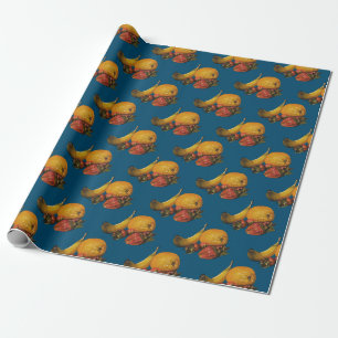 Pappra fruktträd presentpapper