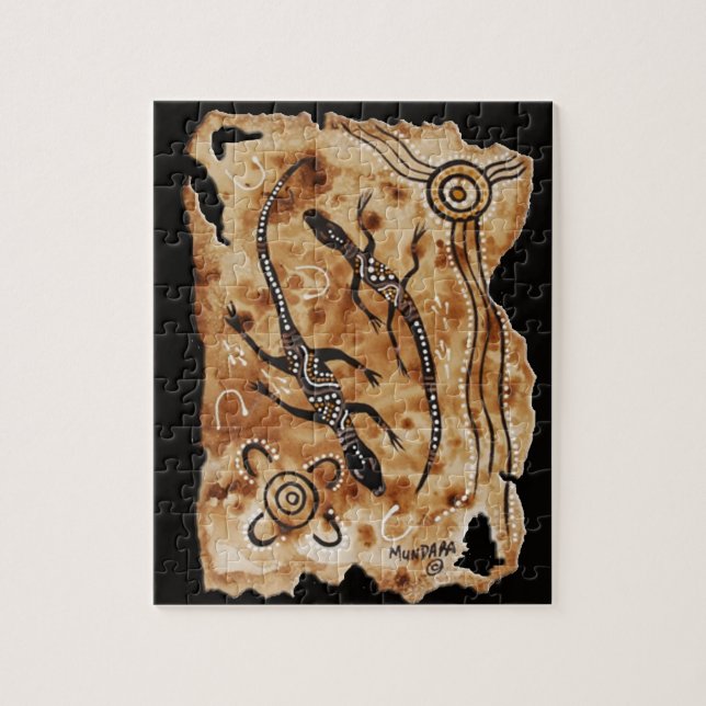 Pappra Goanna's Puzzle Pussel (Vertikal)