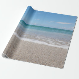 Pappra havsvikar Beach Wedand Ocean I Natural Presentpapper