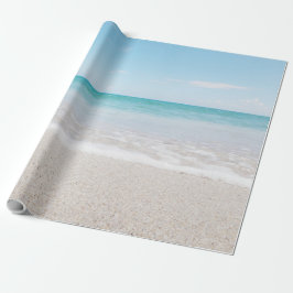 Pappra havsviken Beach Wedding Ocean I ljus Presentpapper