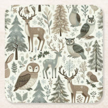 Pappra Helgdag av trädsdjur Underlägg