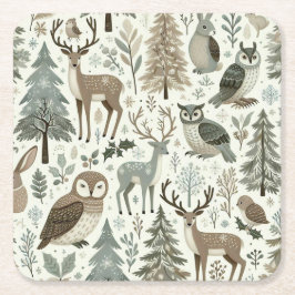 Pappra Helgdag av trädsdjur Underlägg