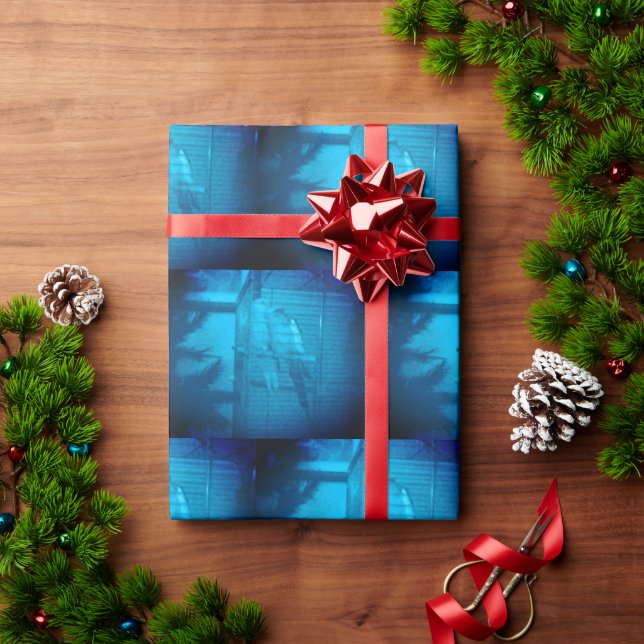 Pappra julafton Romantik Presentpapper (Julgåva)