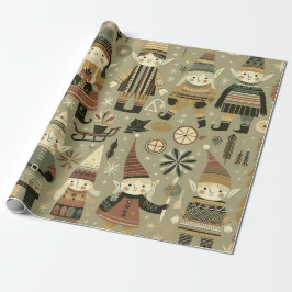 Pappra julafton Wrapping Presentpapper