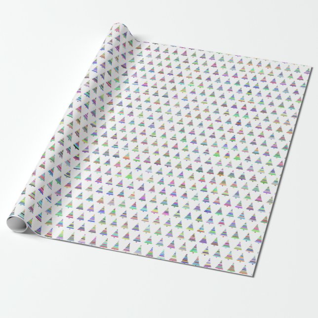 pappra julgran-emballering presentpapper (Utrullad)