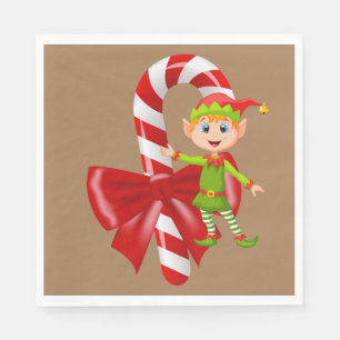 Pappra julklappar, God jul, Elf Pappersservett