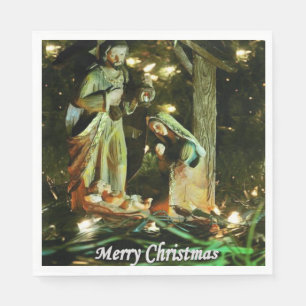 Pappra julklappar, God jul, JESUS Pappersservett