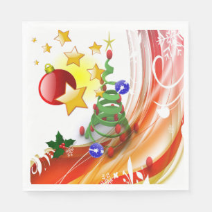 Pappra julklappar, God jul Pappersservett