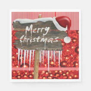 Pappra julklappar, God jul Pappersservett