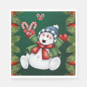 Pappra julklappar, God jul Pappersservett