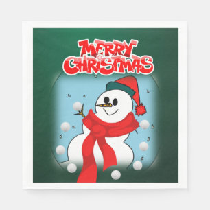 Pappra julklappar, God jul Pappersservett