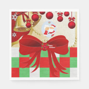 Pappra julklappar, God jul Pappersservett