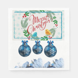 Pappra julklappar, God jul Pappersservett