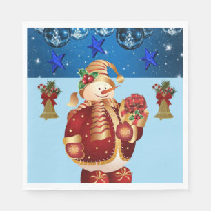 Pappra julklappar, God jul Pappersservett