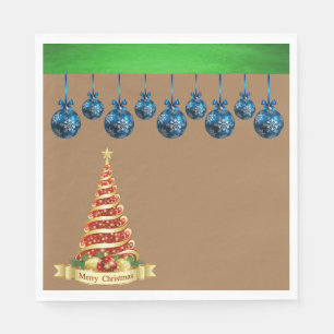 Pappra julklappar, God jul Pappersservett