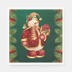 Pappra julklappar, God jul Pappersservett