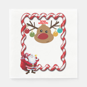 Pappra julklappar, God jul Pappersservett