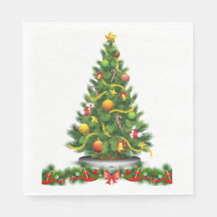 Pappra julklappar, God jul Pappersservett