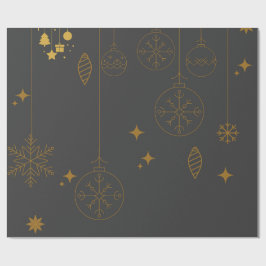 Pappra julklappar, Grönt- och Guld-gåvor Presentpapper