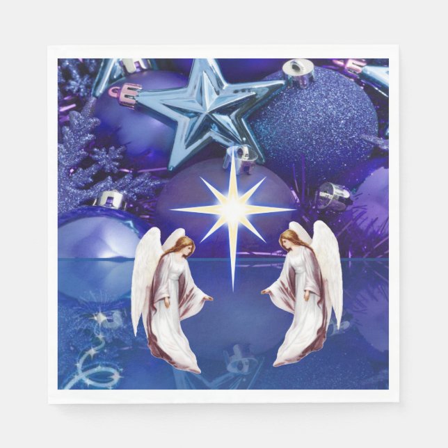 Pappra julklappar, julklapp pappersservett (Framsidan)