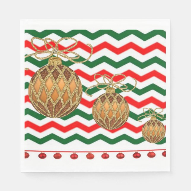 Pappra julklappar pappersservett (Framsidan)