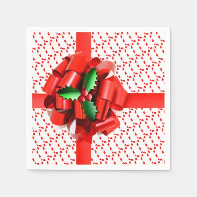 Pappra julklappar pappersservett (Framsidan)