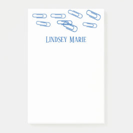 PAPPRA KLIPP-anteckningar för personlig Post-it Block