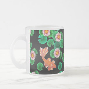 Pappra Koi Pond Frostad Glasmugg