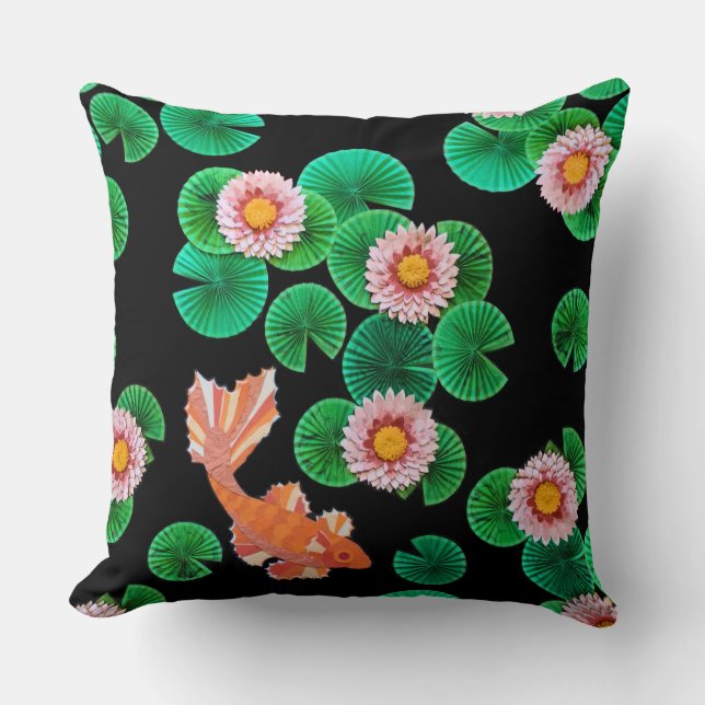 Pappra Koi Pond Kudde (Framsida)