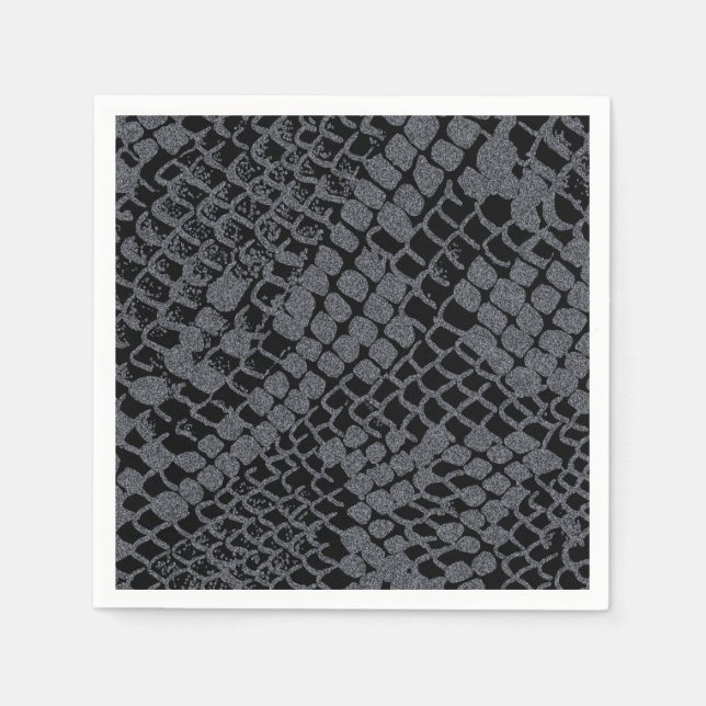 Pappra kokpunktsblöjor för Silver-orm Pappersservett (Framsidan)