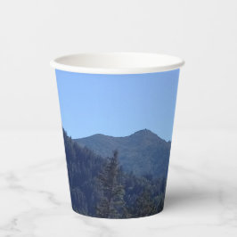 Pappra kopp Mt Tamalpais och Redwood Träd