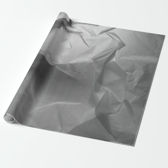 Pappra krympta struktur-skuggor presentpapper (Utrullad)