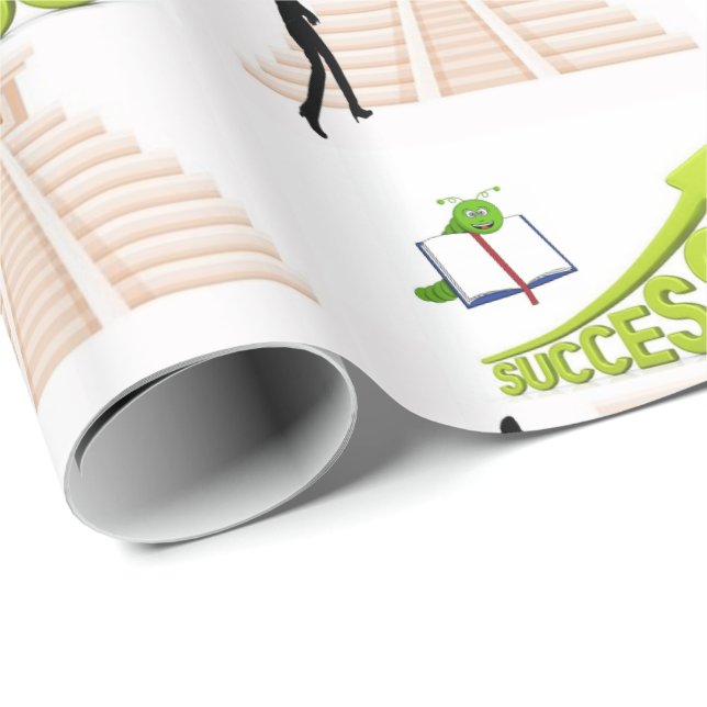 Pappra kvinnors framgångar presentpapper (Rullad Hörn)