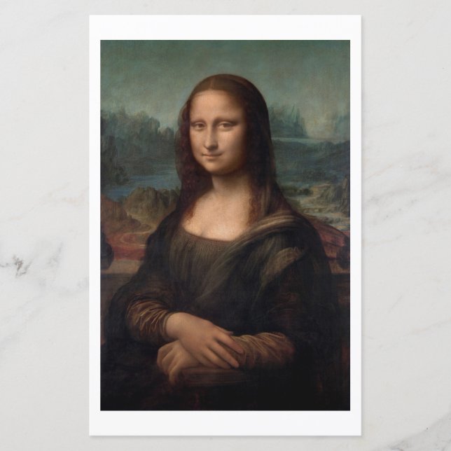 PAPPRA LAKAN: LEONARDO DA VINCI: MONA LISA (Framsida)