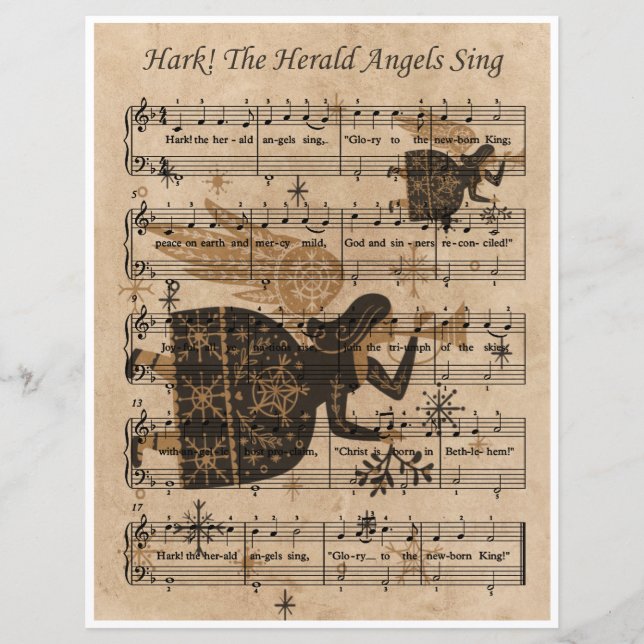 Pappra Lakan Music Art-Hark The Herald Änglar Sjun (Framsida)