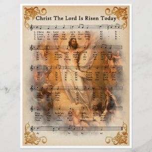 Pappra Lakan Music Art-Jesus Herren är Risen