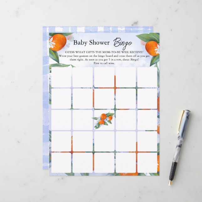 Pappra Lakan-spelet Bingo (Fram/Back In Situ)