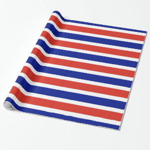 Pappra med Costa Ricas Flagga Presentpapper