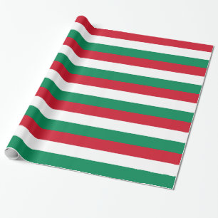 Pappra med Ungerns Flagga Presentpapper