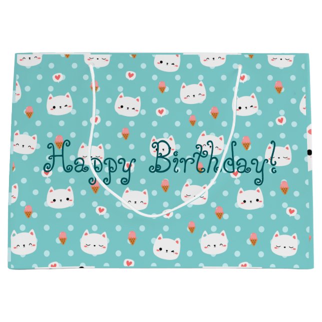 Pappra medalj för omslagning av katt och isgrädde  (Framsidan)