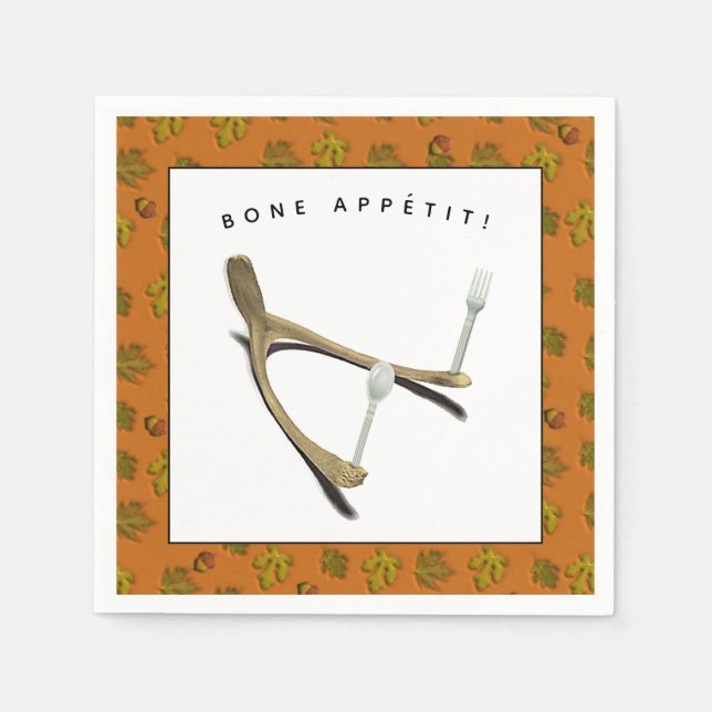 Pappra middagsservetter för kreativets Thanksgivin Pappersservett (Framsidan)