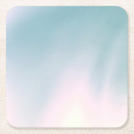 Pappra mjuka toner Underlägg Papper Kvadrat