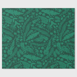 Pappra moderna botaniska pålagor presentpapper