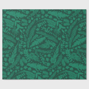 Pappra moderna botaniska pålagor presentpapper