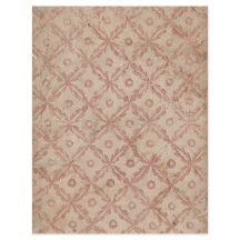 Pappra mönster i Blommor och cirklar