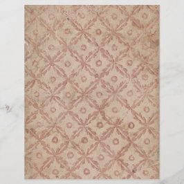 Pappra mönster i Blommor och cirklar